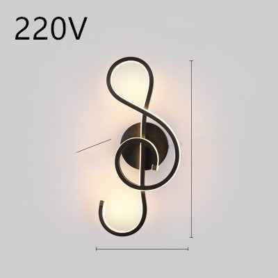 applique murale à LED minimaliste lampe de chevet pour chambre à coucher