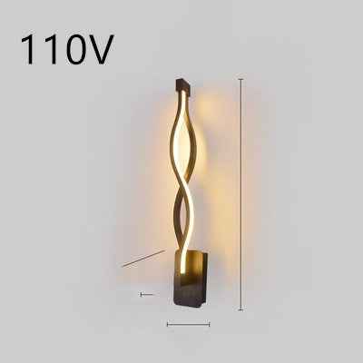 applique murale à LED minimaliste lampe de chevet pour chambre à coucher