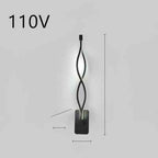applique murale à LED minimaliste lampe de chevet pour chambre à coucher