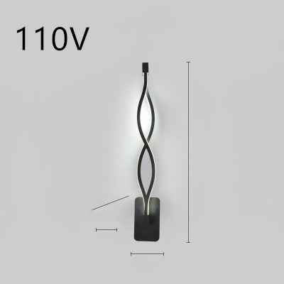 applique murale à LED minimaliste lampe de chevet pour chambre à coucher