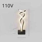 applique murale à LED minimaliste lampe de chevet pour chambre à coucher