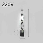 applique murale à LED minimaliste lampe de chevet pour chambre à coucher