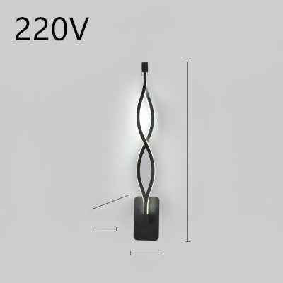 applique murale à LED minimaliste lampe de chevet pour chambre à coucher