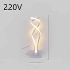 applique murale à LED minimaliste lampe de chevet pour chambre à coucher
