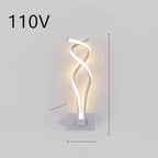 applique murale à LED minimaliste lampe de chevet pour chambre à coucher