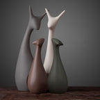 Décoration artisanale animaux en céramique pour décorer vos meubles - Tendance cosy