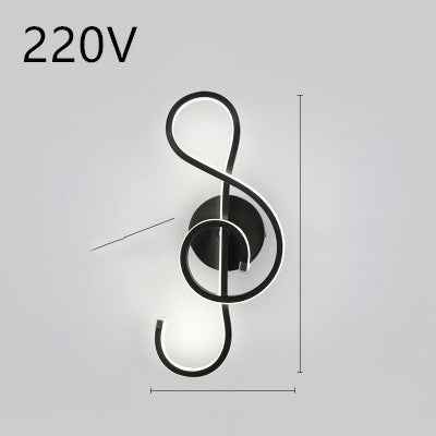applique murale à LED minimaliste lampe de chevet pour chambre à coucher