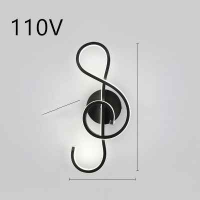 applique murale à LED minimaliste lampe de chevet pour chambre à coucher