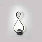 applique murale à LED minimaliste lampe de chevet pour chambre à coucher