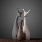 Décoration artisanale animaux en céramique pour décorer vos meubles - Tendance cosy