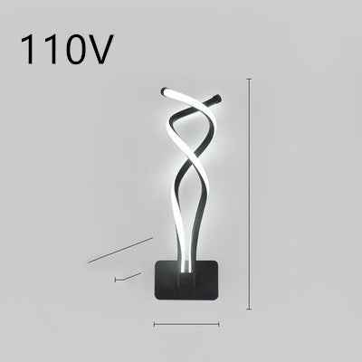 applique murale à LED minimaliste lampe de chevet pour chambre à coucher