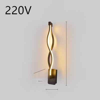 applique murale à LED minimaliste lampe de chevet pour chambre à coucher