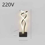 applique murale à LED minimaliste lampe de chevet pour chambre à coucher