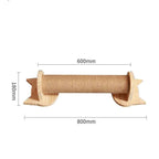Mur d'escalade en bois massif pour chat et animal de compagnie, plateforme suspendue, échelle, accessoires pour animaux de compagnie