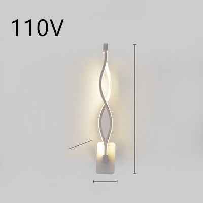 applique murale à LED minimaliste lampe de chevet pour chambre à coucher