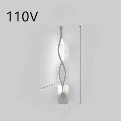 applique murale à LED minimaliste lampe de chevet pour chambre à coucher