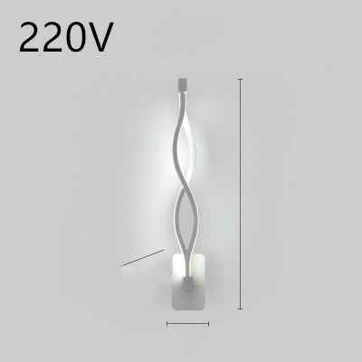 applique murale à LED minimaliste lampe de chevet pour chambre à coucher