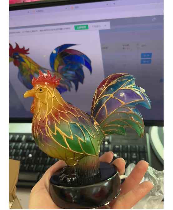 3D Colored Animal Light Desk Lamp Animal Series Decorative Night Light Animal Elephant Owl Cat Vintage Table Lamp Home Decoration