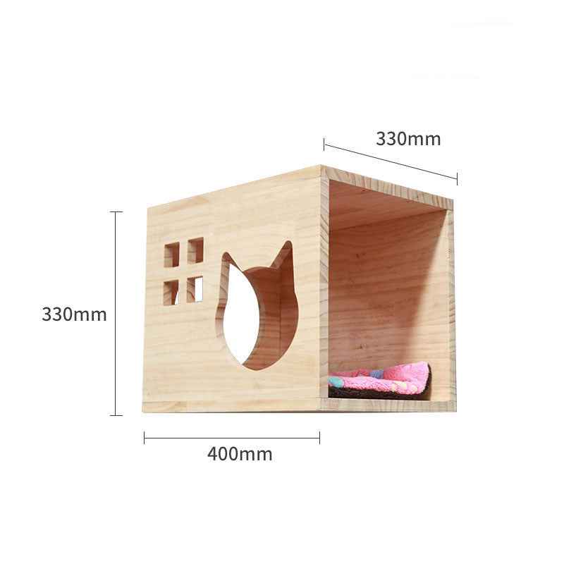 Mur d'escalade en bois massif pour chat et animal de compagnie, plateforme suspendue, échelle, accessoires pour animaux de compagnie